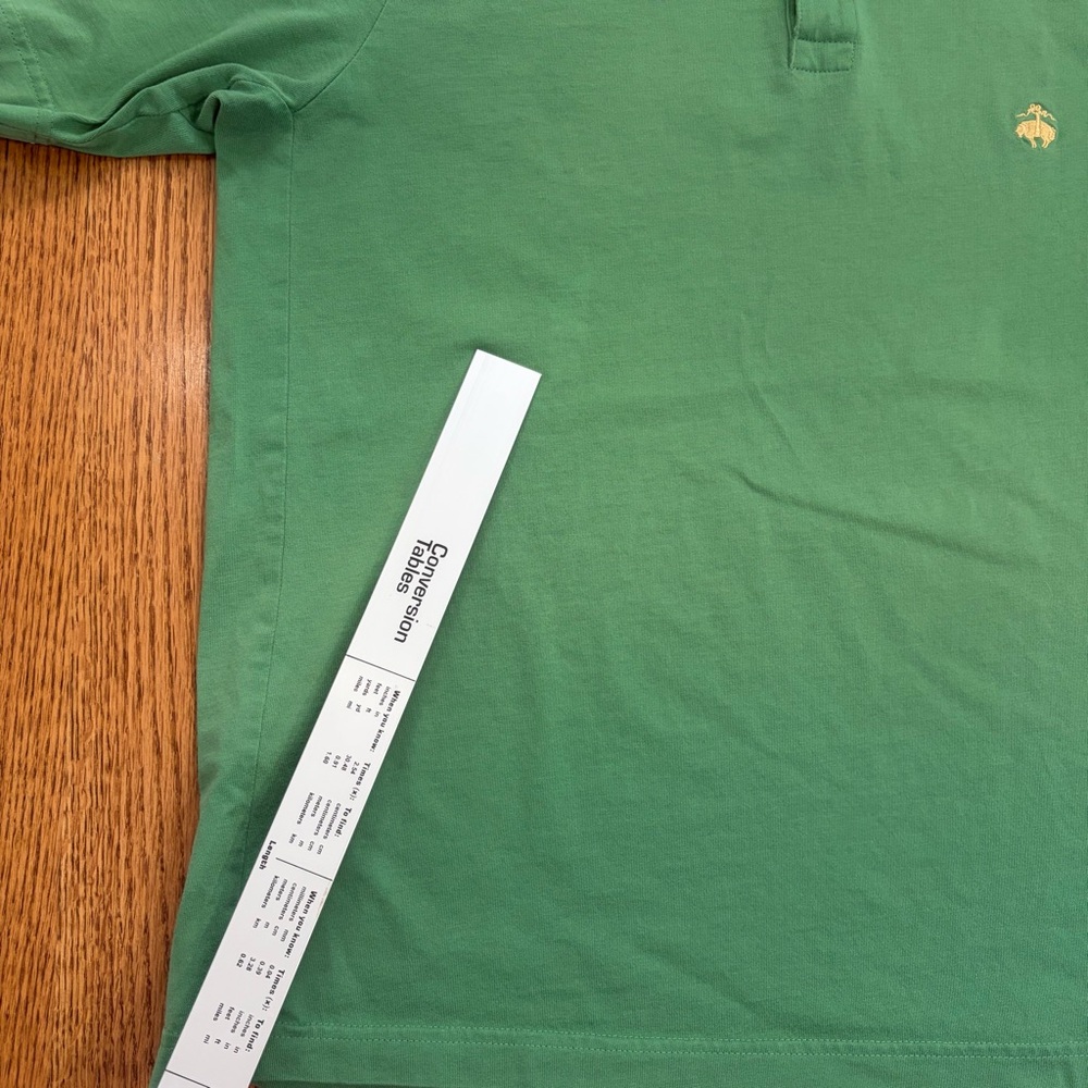 Brooks Brothers Green Short-Sleeve Polo - Picture 6 of 9